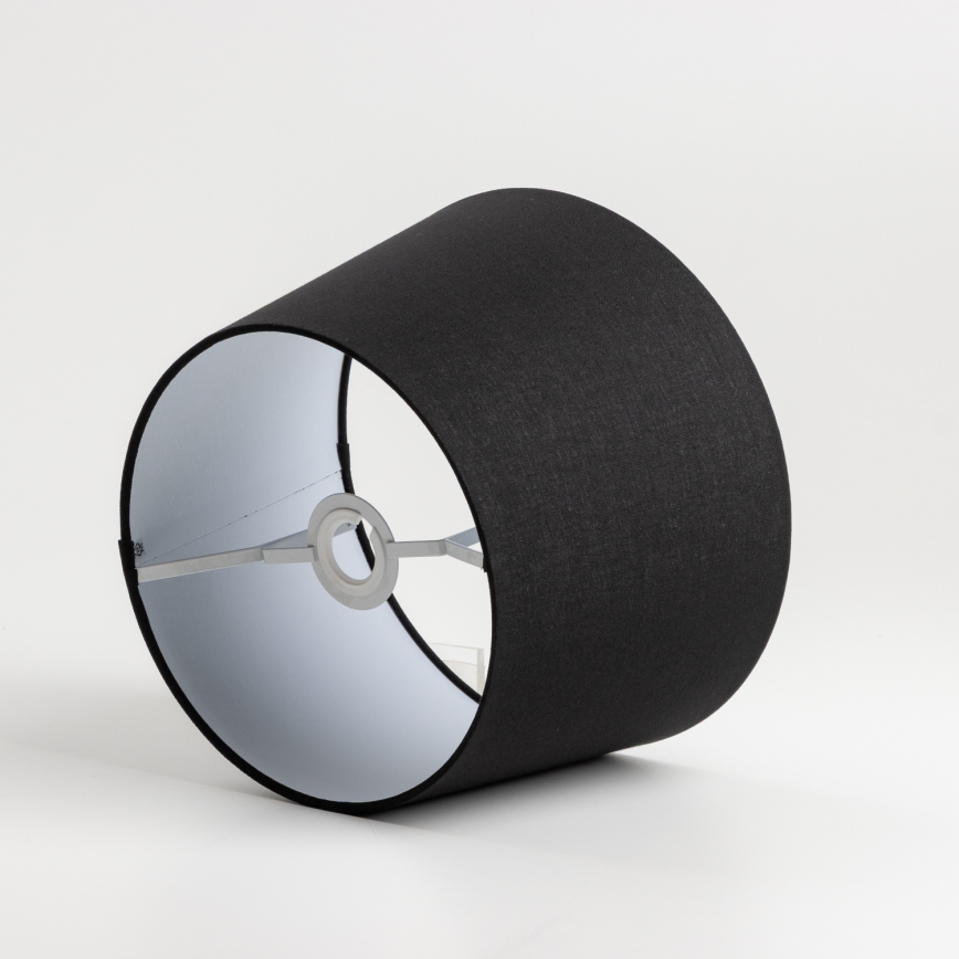 Universel lampeskærm KERIA Ø 30 cm sort