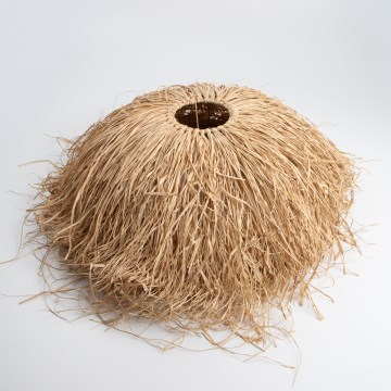 Universel lampeskærm KERIA Ø 60 cm brun