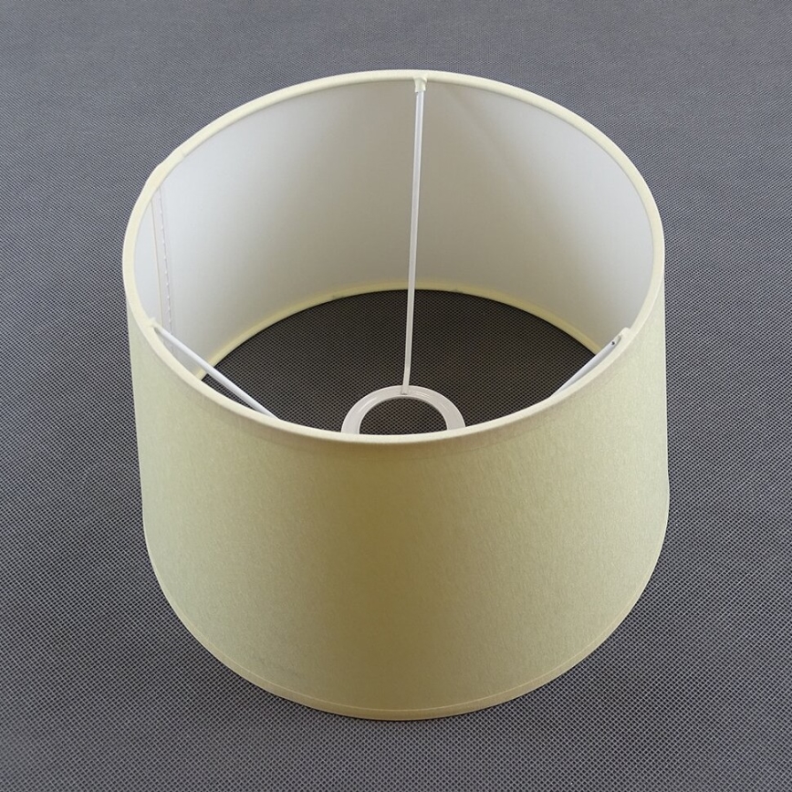 Universel lampeskærm LORENZO E27 16x26 cm beige