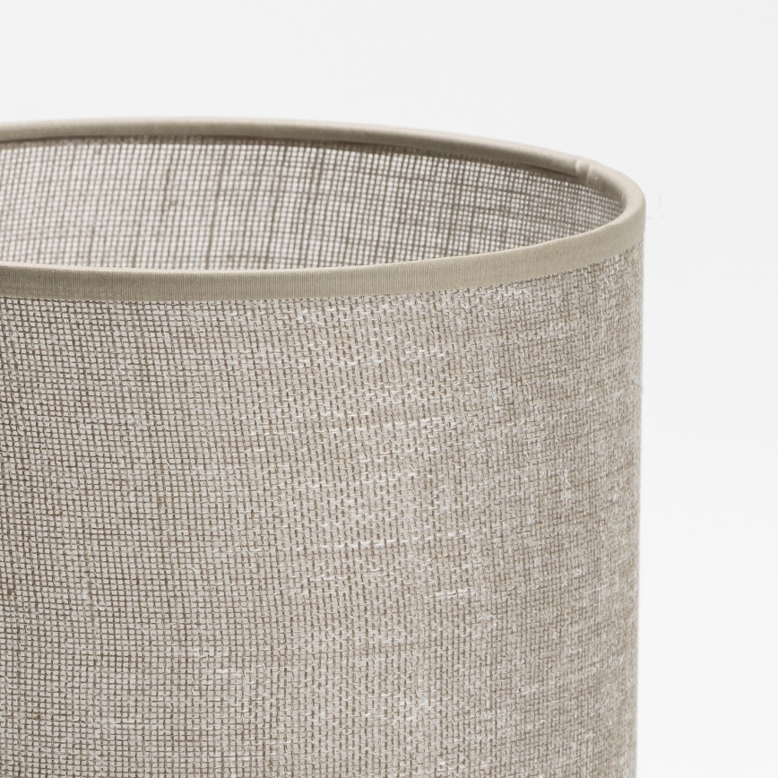 Universel lampeskærm WALEC E27 16x20 cm jute