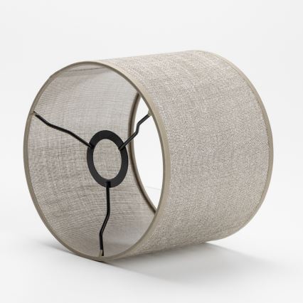 Universel lampeskærm WALEC E27 16x20 cm jute