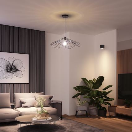 Universel lampskærm CURITIBA Ø 60 cm, sort