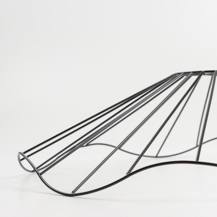 Universel lampskærm CURITIBA Ø 60 cm, sort