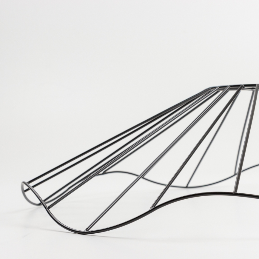 Universel lampskærm CURITIBA Ø 60 cm, sort