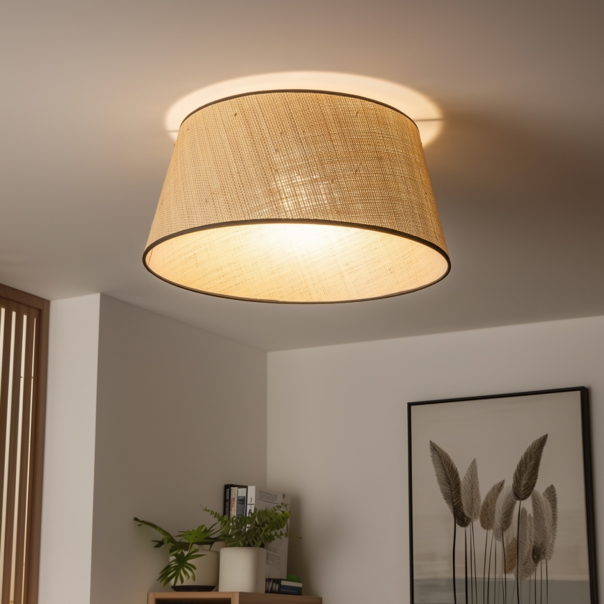 Universel lampskærm KERIA Ø 50 cm beige
