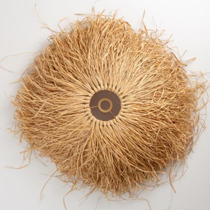 Universel lampskærm KERIA, Ø 60 cm, brun