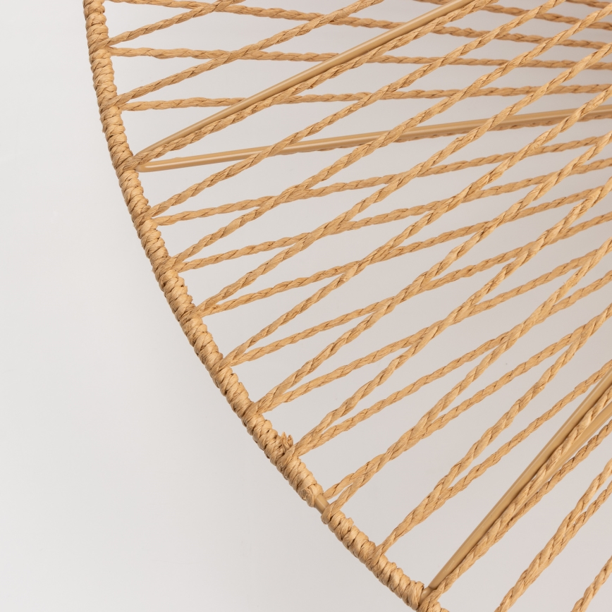 Universel lampskærm KERIA Ø 70 cm brun