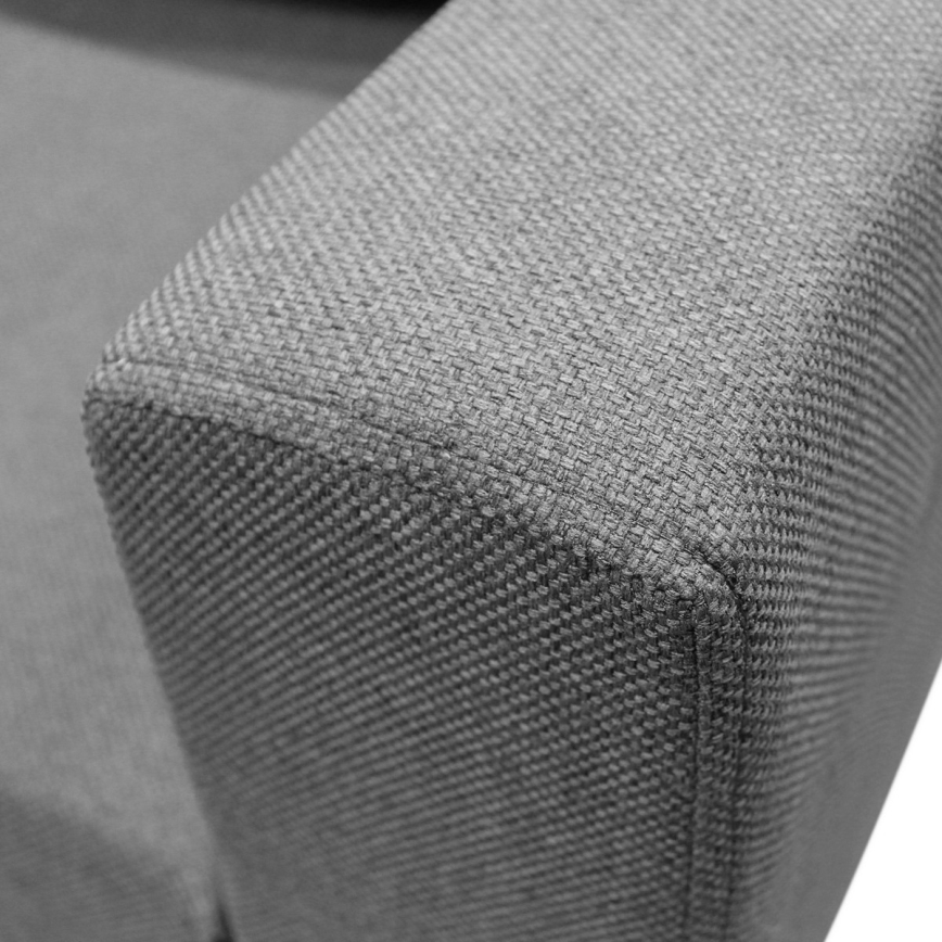 Universel U-formet hjørnesofa med sovefunktion og opbevaringsrum SEYA, grå