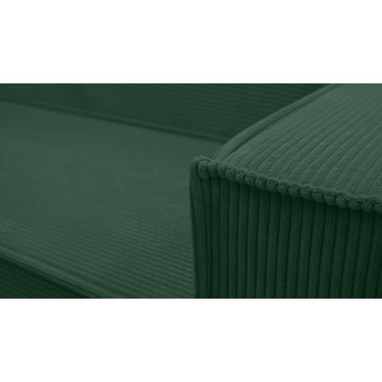Universel U-formet hjørnesovesofa LONDON, grøn