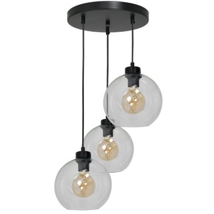 Universelt erstatningsglas SOFIA E27 Ø 20 cm, klart