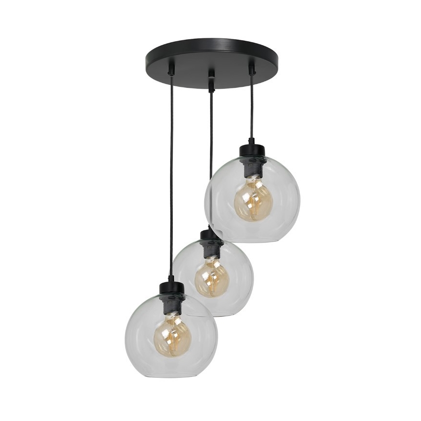 Universelt erstatningsglas SOFIA E27 Ø 20 cm, klart