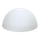 Universelt erstatningsglas til ROCCA E27 Ø 17 cm hvid
