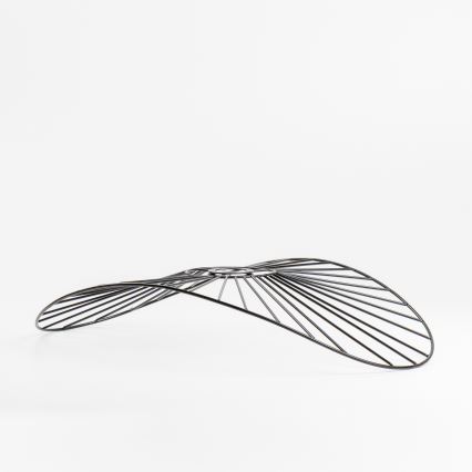 Universelt lampeskærm CURITIBA 40x56 cm sort