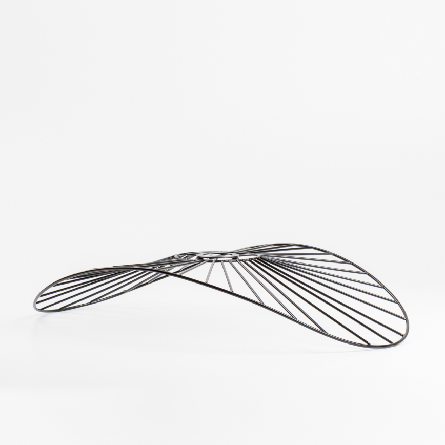 Universelt lampeskærm CURITIBA 40x56 cm sort