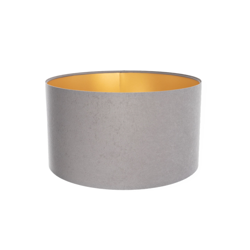 Universal lampeskærm STANDARD E27 Ø 45 cm grå/guld