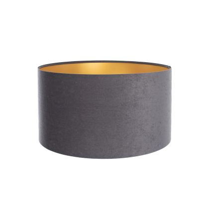 Universal lampeskærm STANDARD E27 Ø 45 cm grå/guld