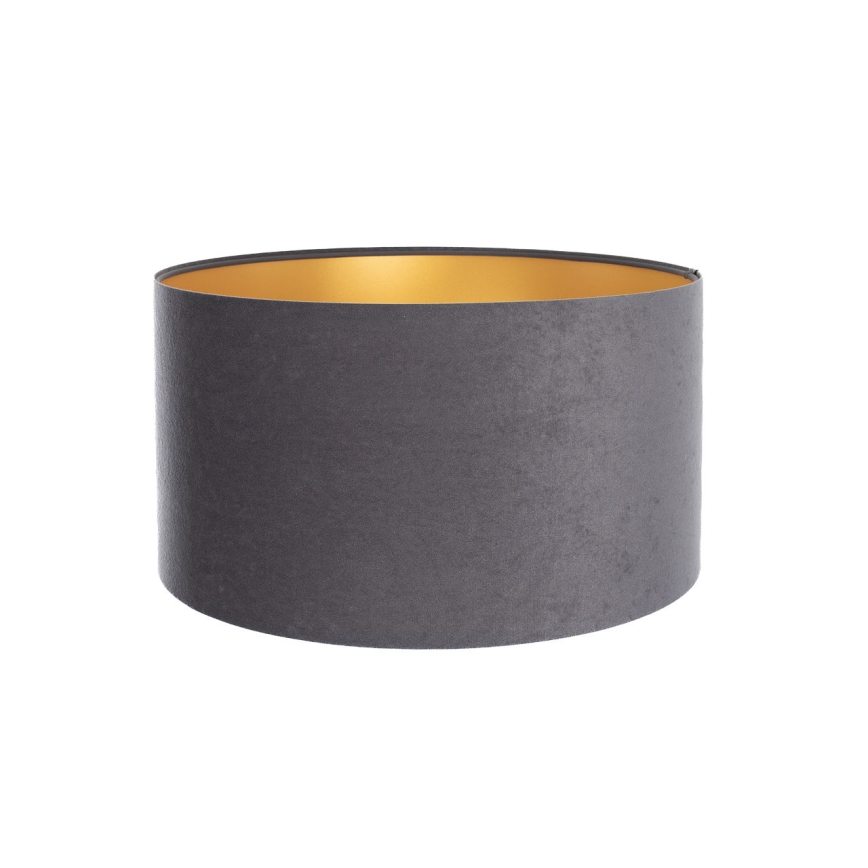 Universal lampeskærm STANDARD E27 Ø 45 cm grå/guld