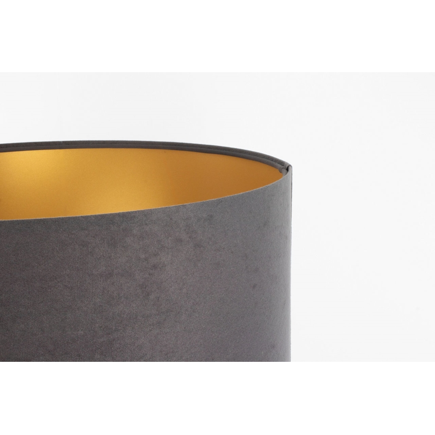 Universal lampeskærm STANDARD E27 Ø 45 cm grå/guld