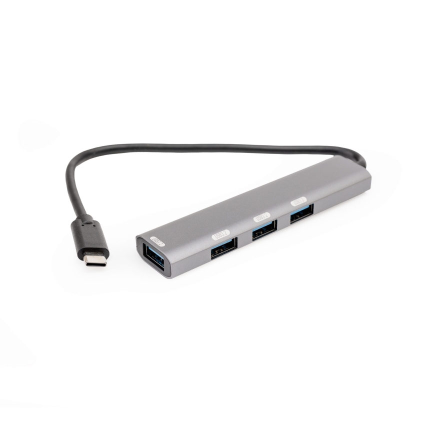 USB-C-hub 4-i-1 med Power Delivery 100W