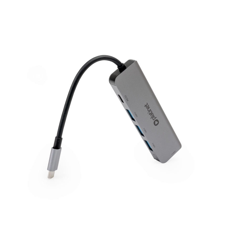 USB-C-hub 5-i-1 med Power Delivery (PD) 100 W