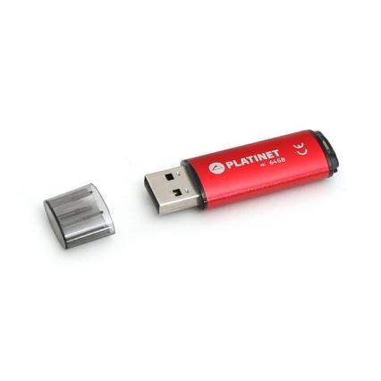 USB-flashdrev 64GB rød