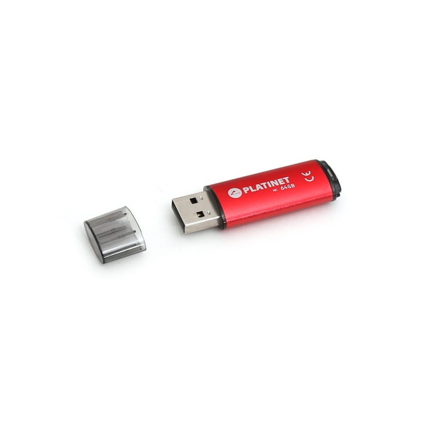 USB-flashdrev 64GB rød