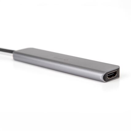 USB hub 7-i-1 Power Delivery 100W HDMI 4K