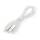 USB-kabel USB-C / Lightning stik med LED-lys baglygte 27W 1m hvid