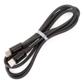 USB-kabel USB-C / USB-C stik 60W 1m sort