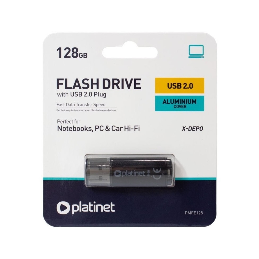 USB-nøgle 128GB sort