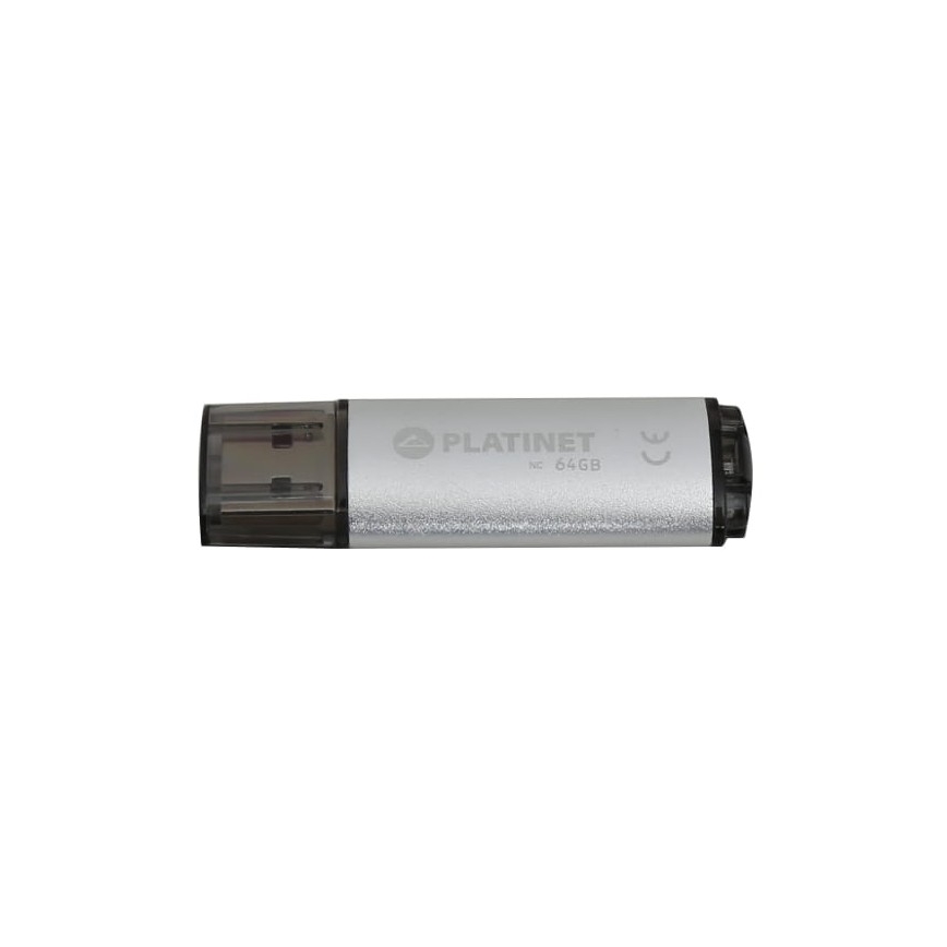 USB-nøgle 64GB sølvfarvet