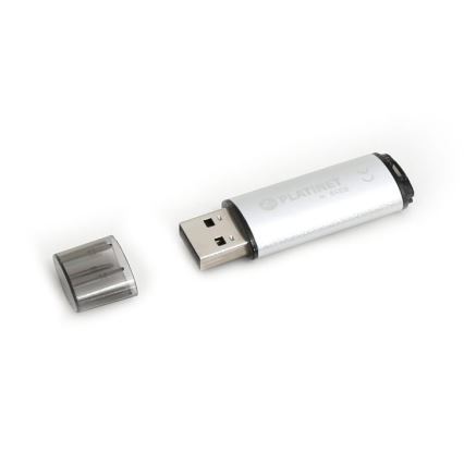 USB-nøgle 64GB sølvfarvet