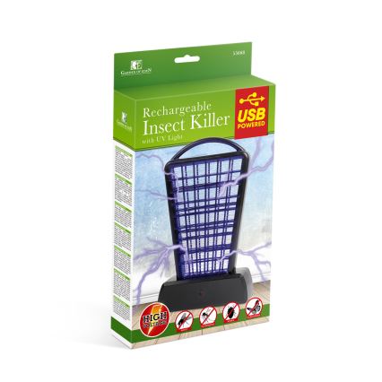 UV-insektfanger 1000 mAh/5V sort