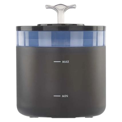 Vandfontæne til kæledyr 2,6 l/5V grå