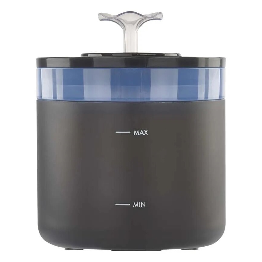 Vandfontæne til kæledyr 2,6 l/5V grå
