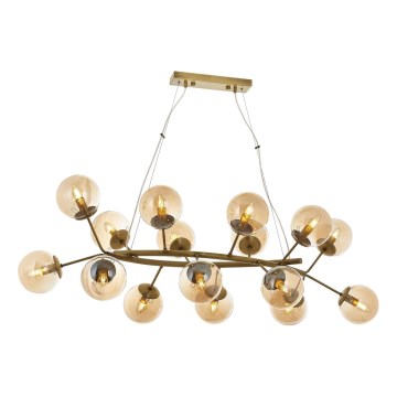 VARANA pendellampe 16xE14/40W/230V bronze