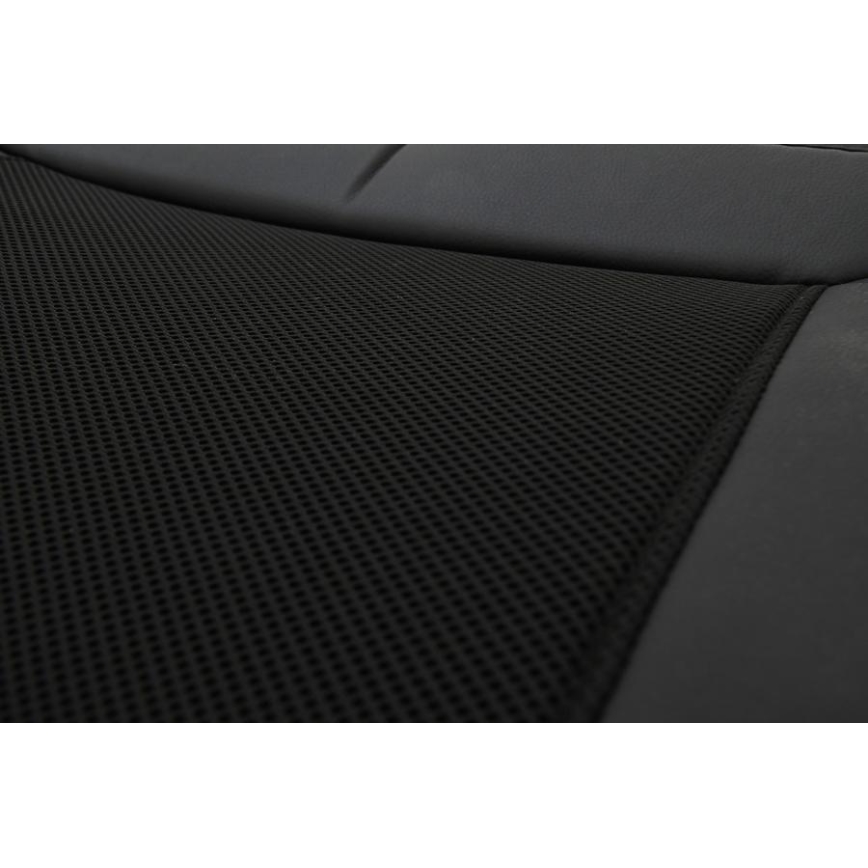Varmesæde med ventilation 18W/12V sort