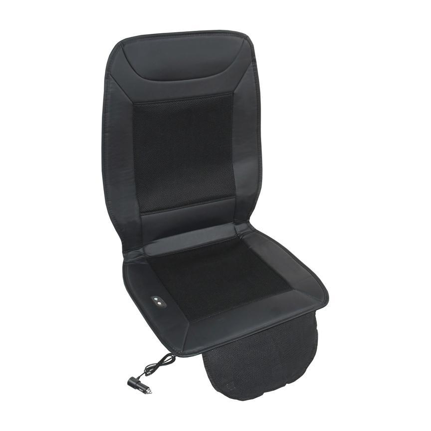 Varmesæde med ventilation 18W/12V sort
