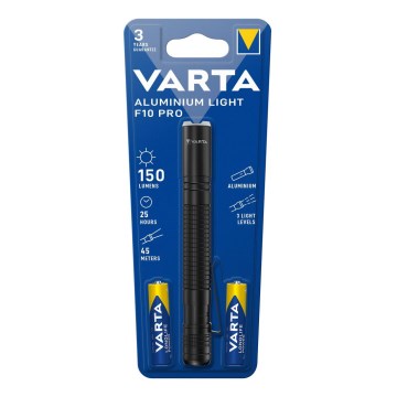 Varta 16606101421 - LED lommelygte ALUMINIUM LIGHT LED/2xAAA