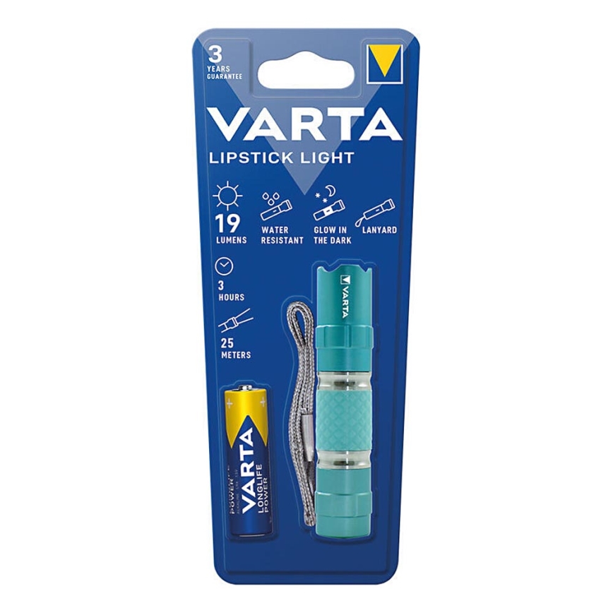 Varta 16617101421 - LED lommelygte LIPSTICK LED/1xAA