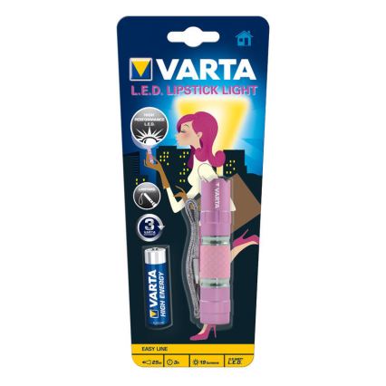 Varta 16617101421 - LED lommelygte LIPSTICK LED/1xAA