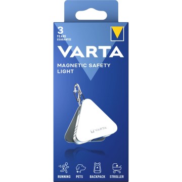Varta 16621101121 - Bærbar LED lampe med karabinhage LED/2xCR2032 IP54