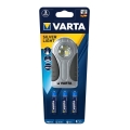 Varta 16647101421 - LED Håndlygte SILVER LIGHT LED/3xAAA