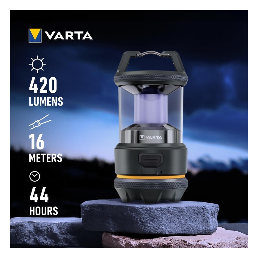 Varta 17550101111 - LED-campinglygte L20 LED/3,6V 2600 mAh IP54