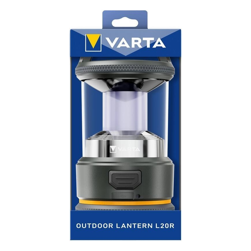 Varta 17550101111 - LED-campinglygte L20 LED/3,6V 2600 mAh IP54