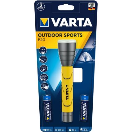 VARTA 18628 - LED Lommelygte LED/5W/2XAA