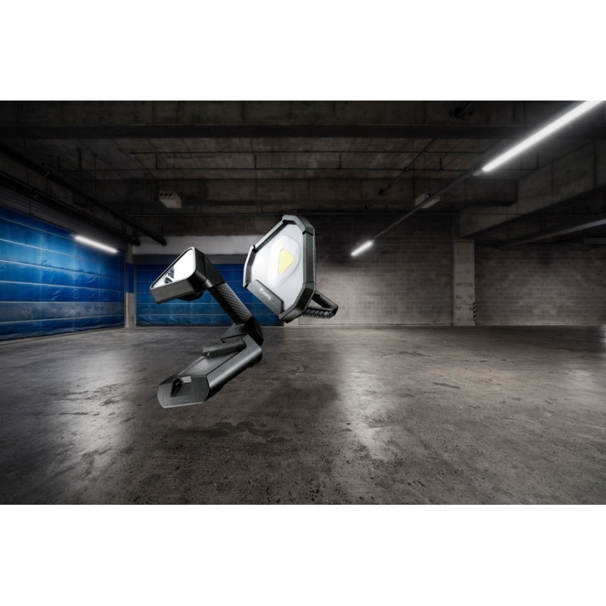 Varta 18647101401 - LED bærbar arbejdslampe WORK FLEX LED/12W/5V 5200 mAh IP54