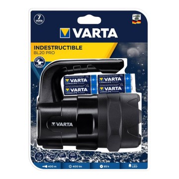 Varta 18751 - LED Lommelygte LED/6W/6xAA IP54