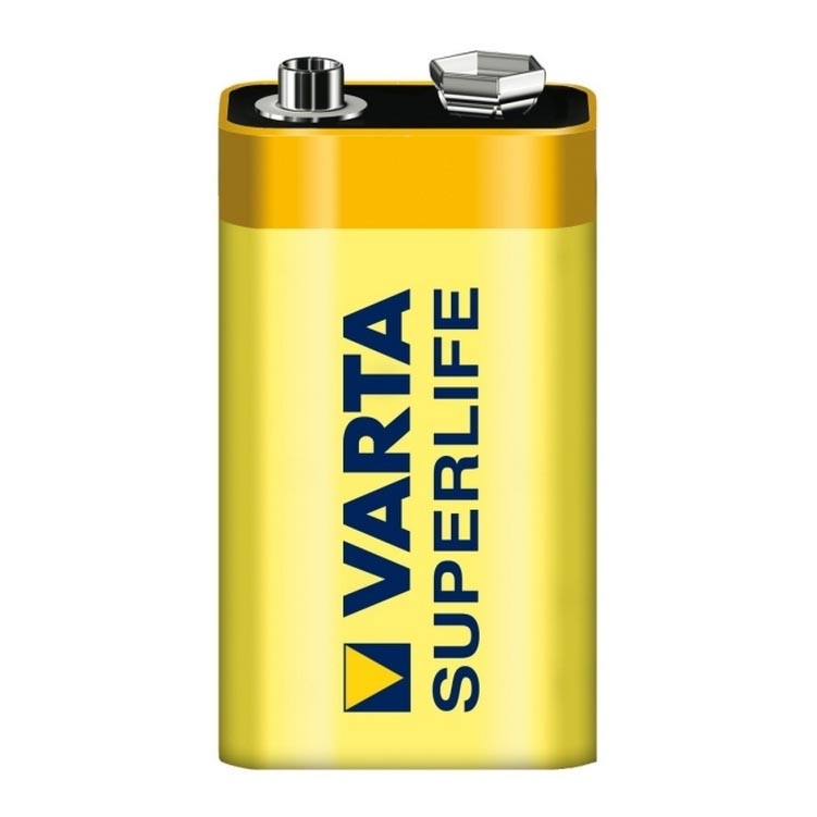 Varta 2022 - 1 stk. Zink-carbon batteri SUPERLIFE 9V