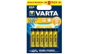 Varta 4103 - 6 stk. Alkalisk batteri LONGLIFE EXTRA AAA 1,5V